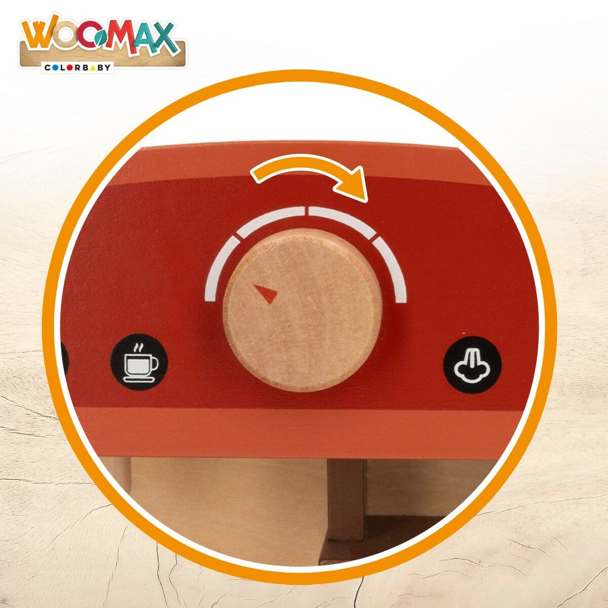 Leksak kaffebryggare Woomax (4 antal)